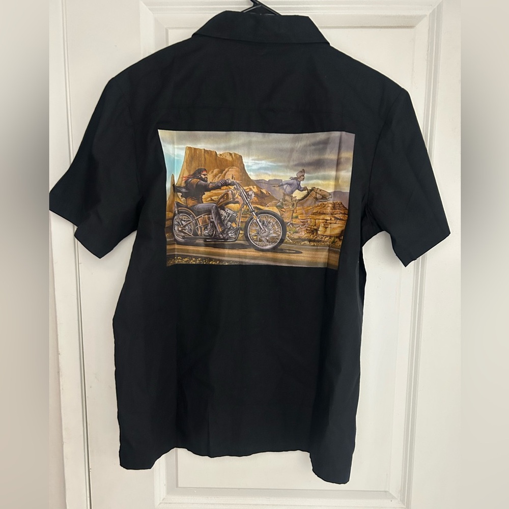 NWT Loser Machine David Mann Work Shirt Medium